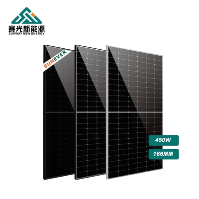 166mm PV Panele słoneczne 440w 460w 450w Z ramką 35mm