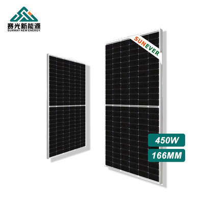 166mm PV Panele słoneczne 440w 460w 450w Z ramką 35mm