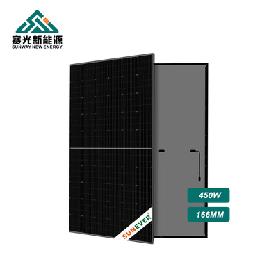 166mm PV Panele słoneczne 440w 460w 450w Z ramką 35mm