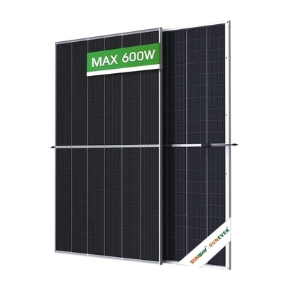 620Watt PV Panele słoneczne Inmetro Certified Half Cell Perc 210mm Do użytku mieszkalnego