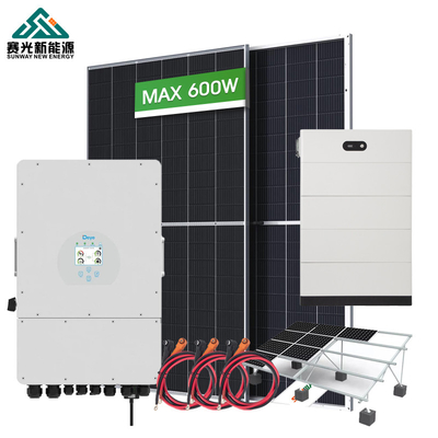 MPPT 8kw hybrydowy system energii słonecznej Certyfikowany CE/RoHS/UN38.3/MSDS