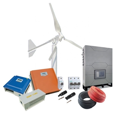 10KW Trzyfazowy 380VAC System wytwórcy energii wiatrowej z integracją paneli fotowoltaicznych