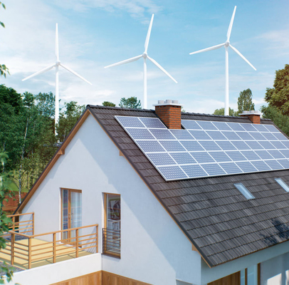 Kierownik hybrydowy wiatrowy / słoneczny Klucz do systemu wytwarzania energii wiatrowej o mocy 5 kW / 10 kW