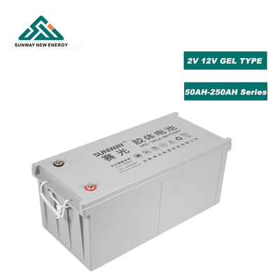 OEM/ODM Akceptowalny 12V Bateria żelowa do systemu energii słonecznej 150ah 200ah 250ah