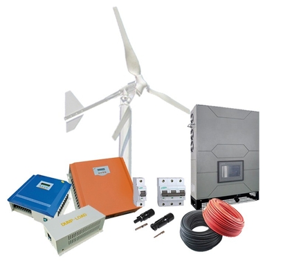 Domek System energetyki wiatrowej 2000w 5kw 10kw 48v Mała turbina wiatrowa Generator energii alternatywnej