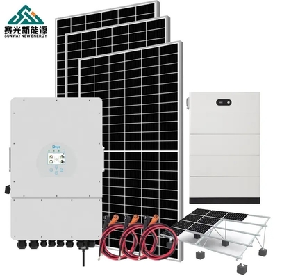5000watt 5000watt 5kw domowy system magazynowania energii słonecznej z monokrystalicznymi panelami krzemowymi