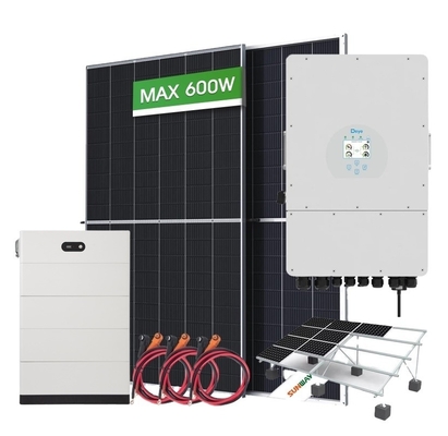 System hybrydowy energii słonecznej monokrystaliczny krzem fotovoltaiczny