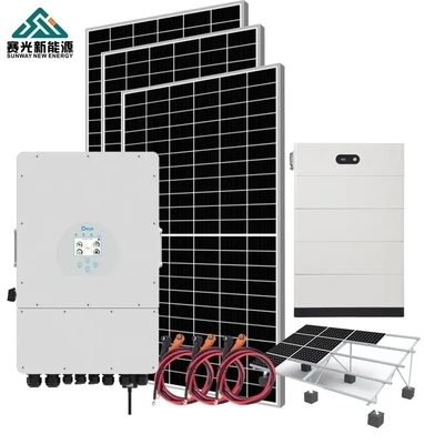 4kw hybrydowy system energii słonecznej w trybie przemysłowym bez sieci