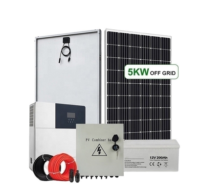 System słoneczny mieszkaniowy z wyłączeniem sieci energetycznej
