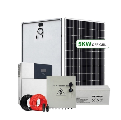 5-10 kWh Zakres mocy wyjściowej 48V 300Ah 400Ah Pojemność akumulatora System paneli słonecznych