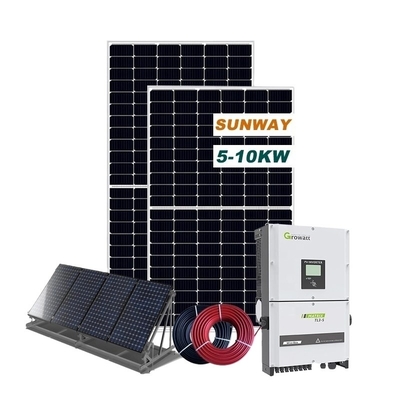 60Hz System słoneczny na dachu 10kw System słoneczny na sieci