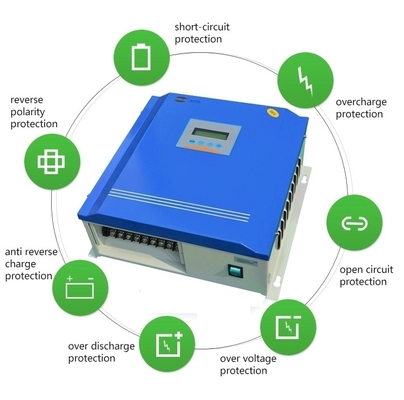 1KW-5KW sterownik hybrydowego systemu wiatrowego-słonecznego z wyświetlaczem LED