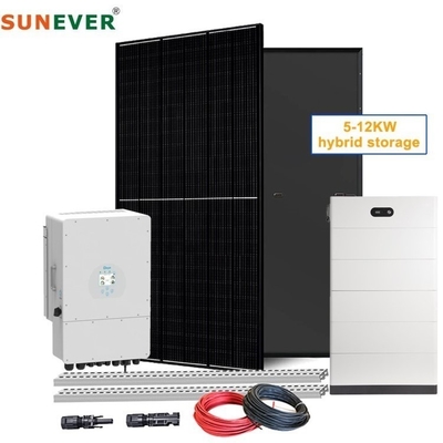 Home System magazynowania energii słonecznej 6kw 8kw 10kw dla Hybrid Kit Complete Power Generator