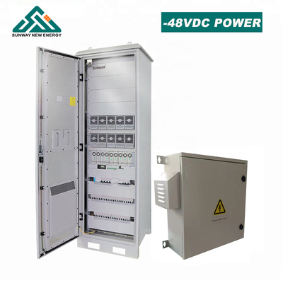 48VDC Hybrydowy system energii słonecznej dla stacji bazowej telekomunikacyjnej o mocy 8 kW