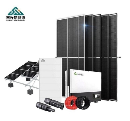 Wszystkie w jednym system panelu słonecznego zewnętrznego z baterią 10kw System słoneczny