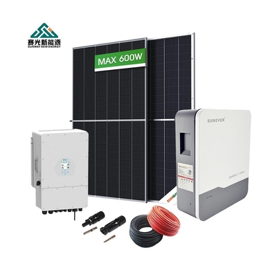 48Vdc/51.2Vdc Na sieci Układ słoneczny 5kw 6kw 10kw Z baterią Lifepo4