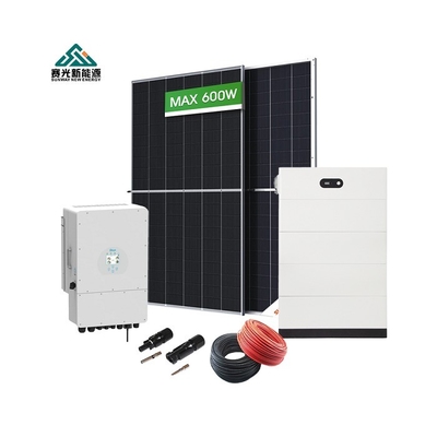 Kompletny hybrydowy system magazynowania energii słonecznej 5kw 10kw 15kw 20kw z typem baterii ołowiowo-kwasową