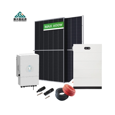 5Kw-12Kw system hybrydowego zasilania słonecznego Kompletny zestaw do projektowania projektów domowych i przedsprzedażowych
