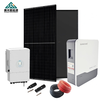 5Kw-12Kw system hybrydowego zasilania słonecznego Kompletny zestaw do projektowania projektów domowych i przedsprzedażowych