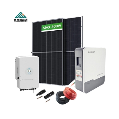 5kw 10kw 15kw 20kw domowy hybrydowy układ słoneczny Panele słoneczne 410-700Watt 48Vdc / 51.2Vdc