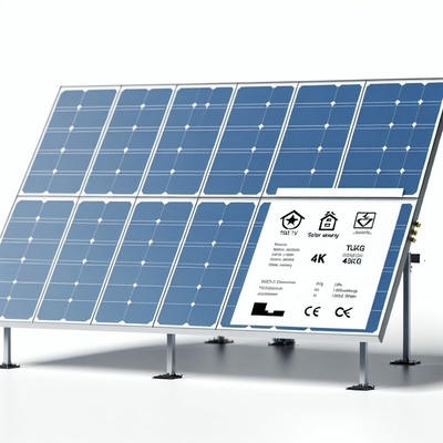 System energii słonecznej STD ze ściśniętym dachem z certyfikatem TUV i masą panelu 18 kg