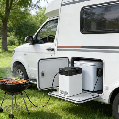 System energii słonecznej z intuicyjnym monitorem 500W 1004,8Wh ?? ESS z funkcją MPPT z wyświetlaczem SOC w czasie rzeczywistym i lekką konstrukcją