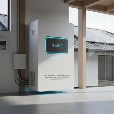 Home Temperature Storage Solar Storage Battery 51.2v Hybrid Grid Connection Energetyczne rozwiązanie dla użytkowników mieszkaniowych i komercyjnych