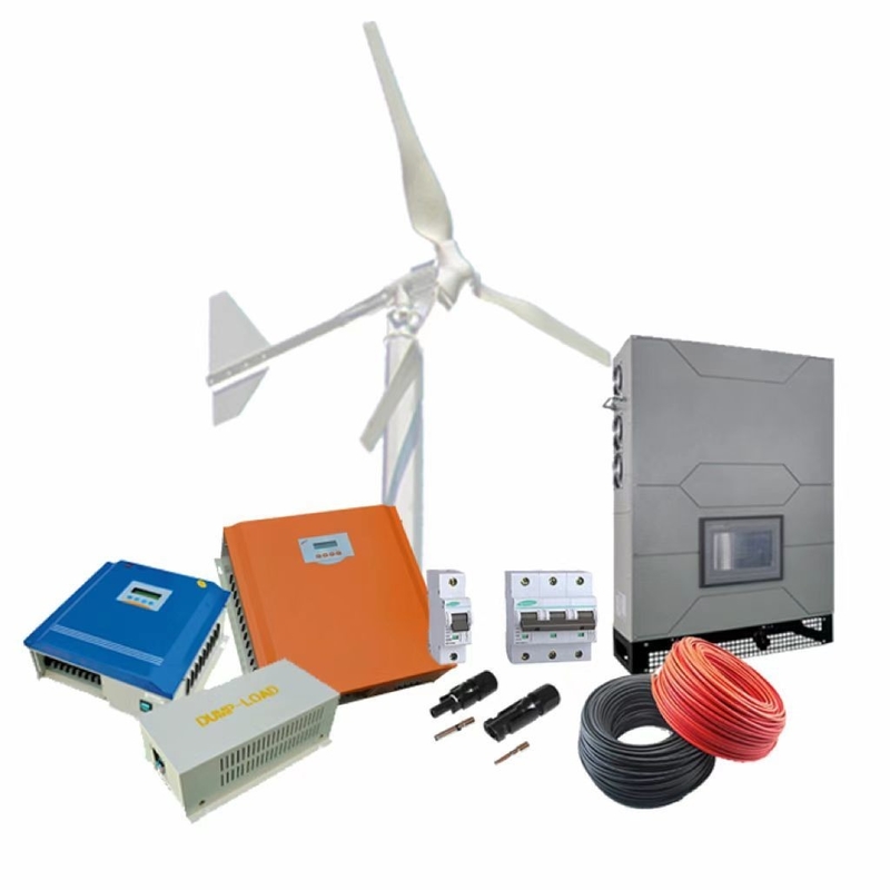 Turbina wiatrowa o mocy 5 kW/10 kW mieszkalnej 3 fazy 380VAC do wytwarzania energii hybrydowej w sieci