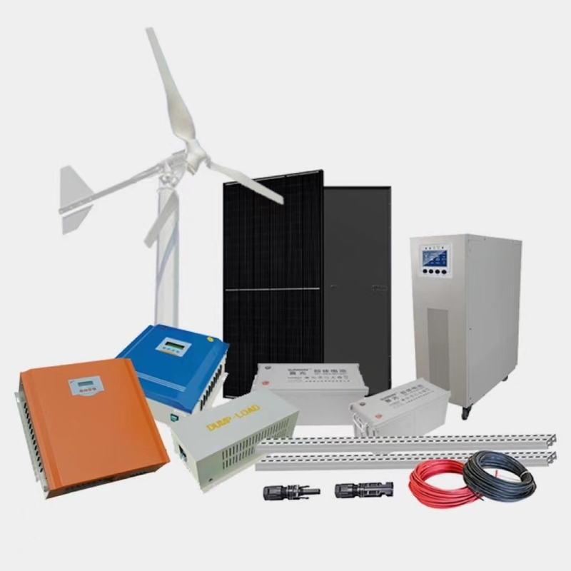 10 kW generator energii wiatrowej odłączony od sieci System hybrydowej produkcji energii wiatrowej dla odległych obszarów