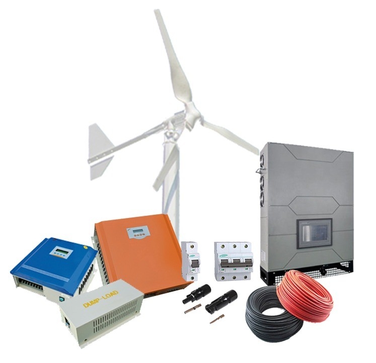 10kw 3 fazowa energia wiatrowa słoneczna dla gospodarstw domowych 10kw system energii wiatrowej w sieci do certyfikacji CE