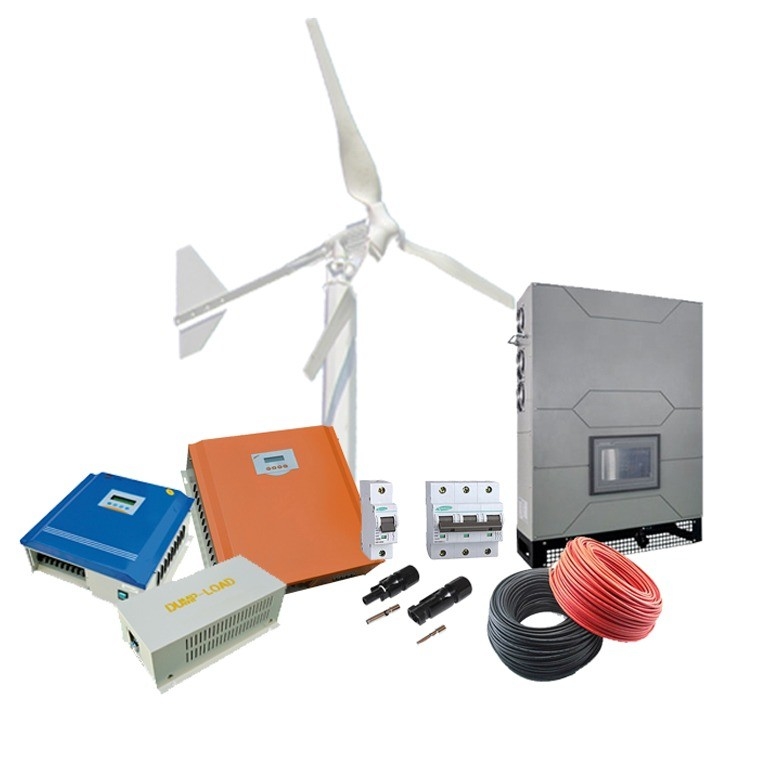 System wytwarzania energii wiatrowej hybrydowej dla 10Kw Off Grid Wind Solar Hybrid Power System