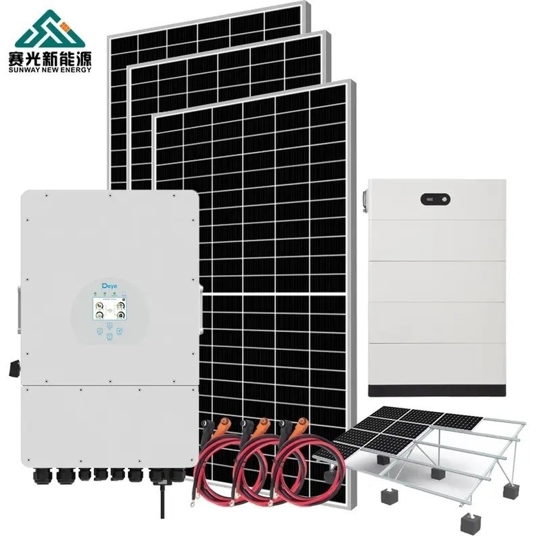 48Vdc / 51.2Vdc Napięcie wyjściowe 100kw System energii słonecznej do instalacji mieszkaniowych