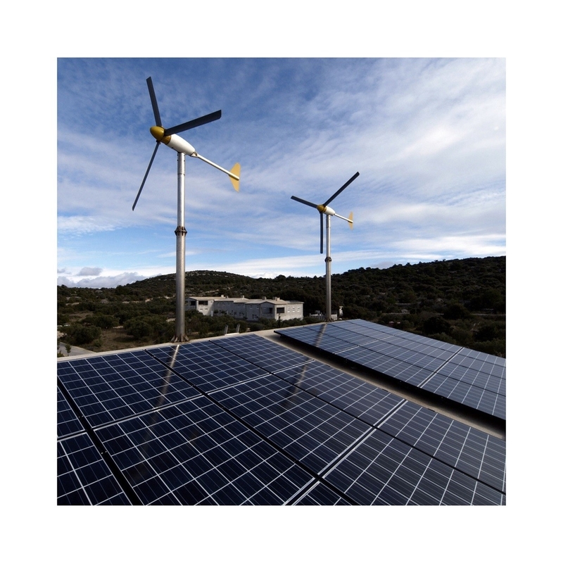 Dostosowany 3kw 5kw 10kw System wytwarzania energii wiatrowej bez sieci z częstotliwością wyjścia 50HZ