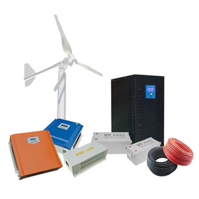 3kw 5kw 10kw system energii wiatrowej bez sieci z napięciem znamionowym 48V/96V/120V/220/380V