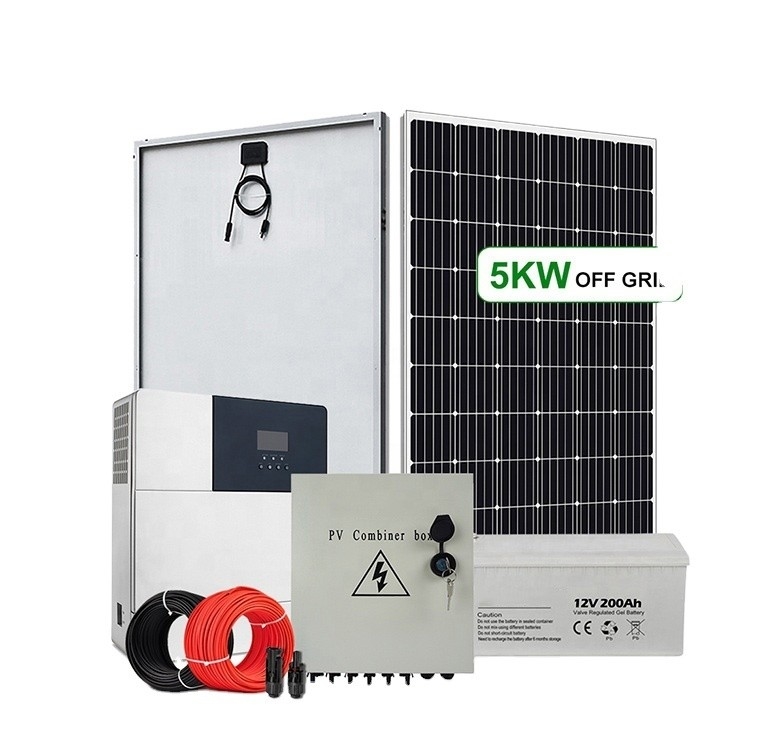 5-10 kWh Zakres mocy wyjściowej 48V 300Ah 400Ah Pojemność akumulatora System paneli słonecznych