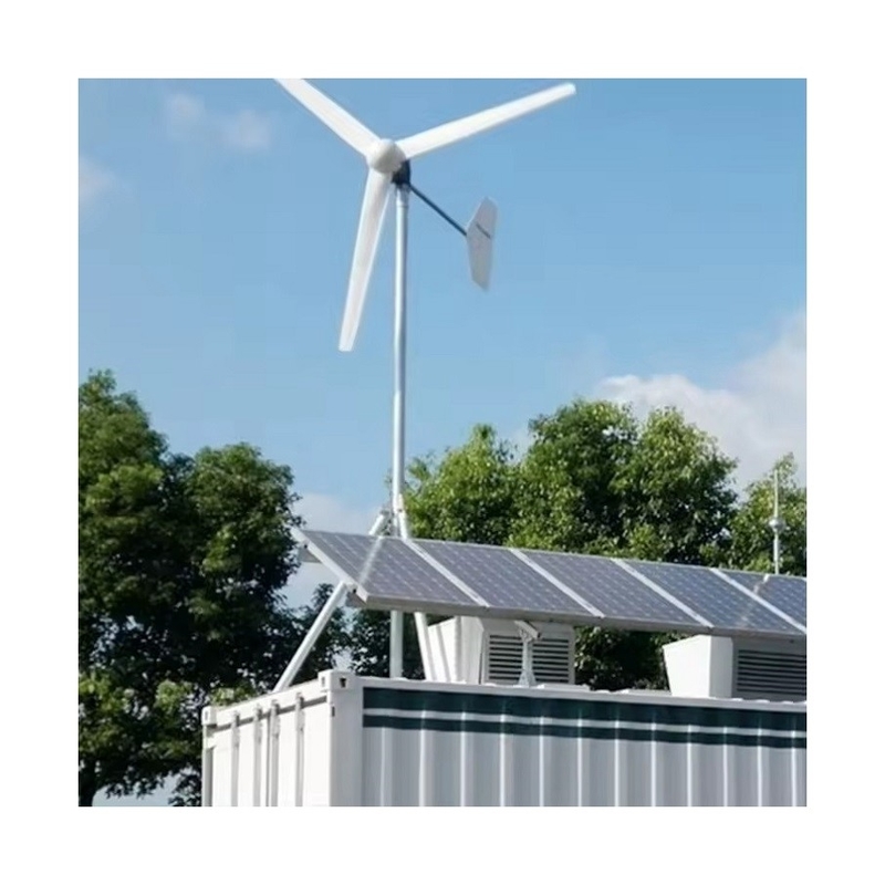 Hybrydowy system generatora energii wiatrowej z akumulatorem żelowym i częstotliwością wyjścia 50 Hz