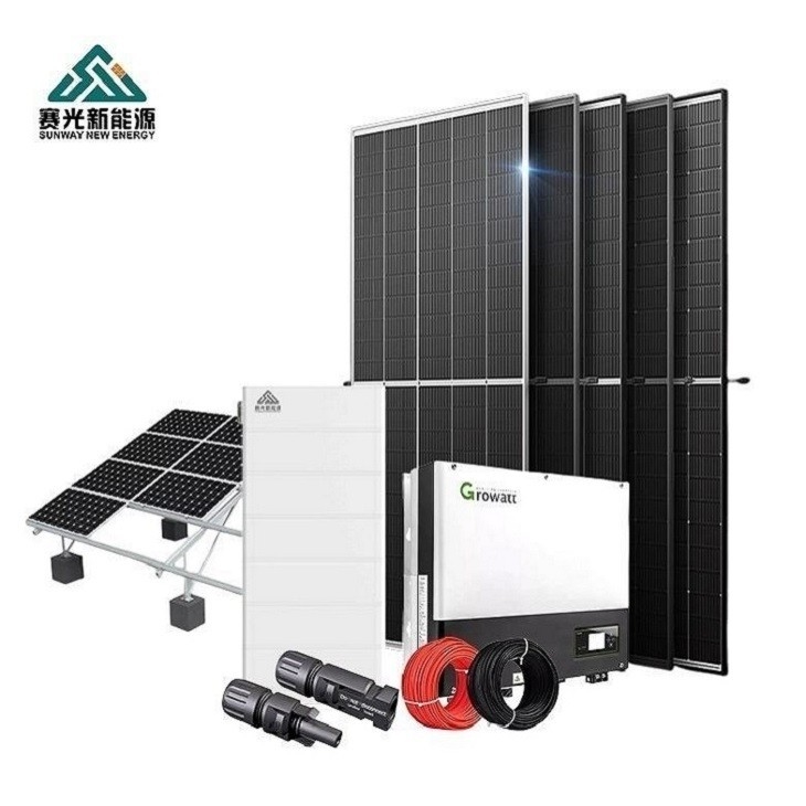 5kw 10kw 15kw 20kw Kompletny zestaw panelów słonecznych System zasilania domu w trybie podzielony