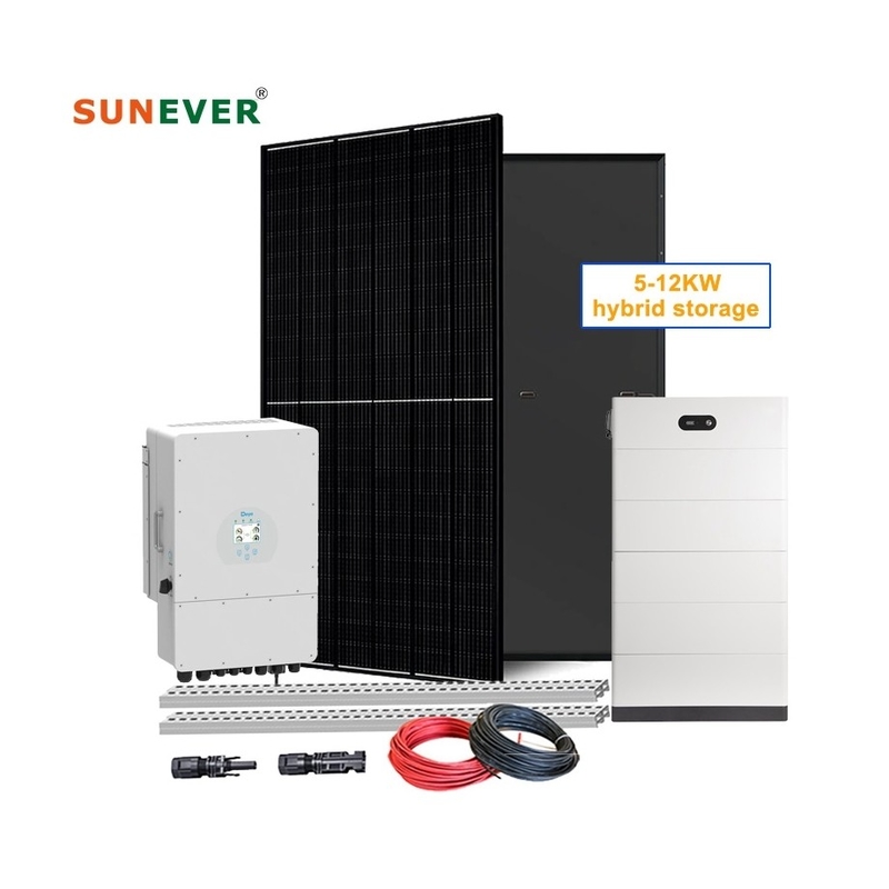 410-700Watt Panel słoneczny Litowo-jonowa bateria typ 5kw System magazynowania energii słonecznej dla domu
