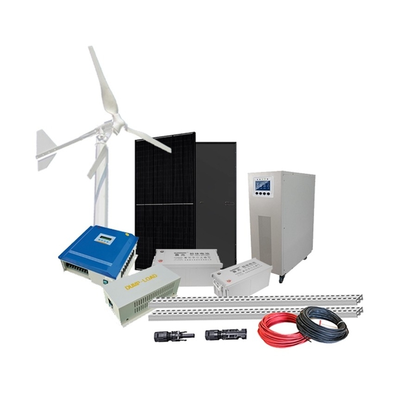 System energetyki wiatrowej typu akumulator ołowiowo-kwasowa 5kw 10kw 48V/96V/120V/220/380V