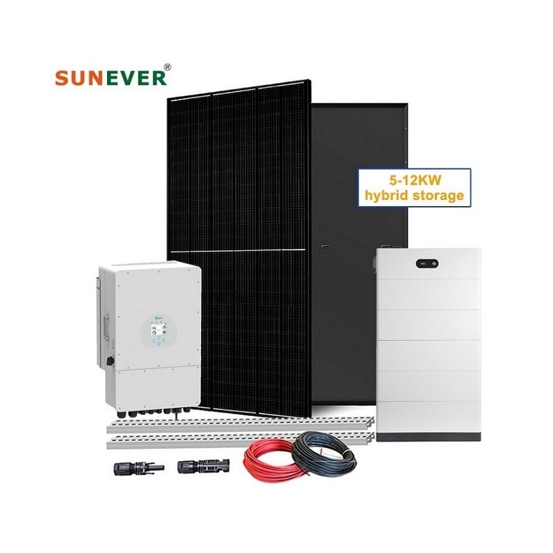 System hybrydowego magazynowania energii słonecznej typu kontrolera MPPT z bezpłatną usługą instalacji