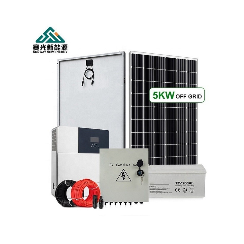 10kw 20kw 30kw System paneli słonecznych z napięciem wyjściowym 110V/127V/220VAC/380VAC/480V