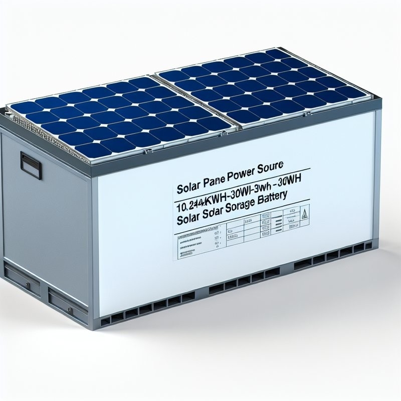 Źródło energii z paneli słonecznych 10,24 kWh-30 kWh Bateria akumulatora słonecznego dla zrównoważonych rozwiązań energetycznych