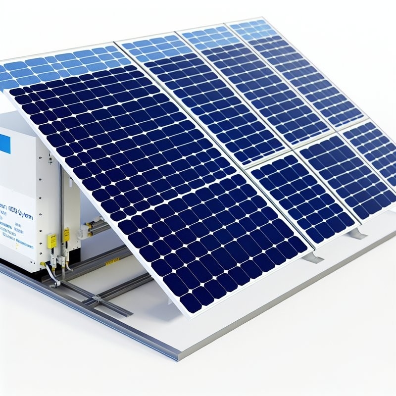 18 kg masy paneli System energii słonecznej z systemem montażu STD dachowy i pełne wsparcie techniczne