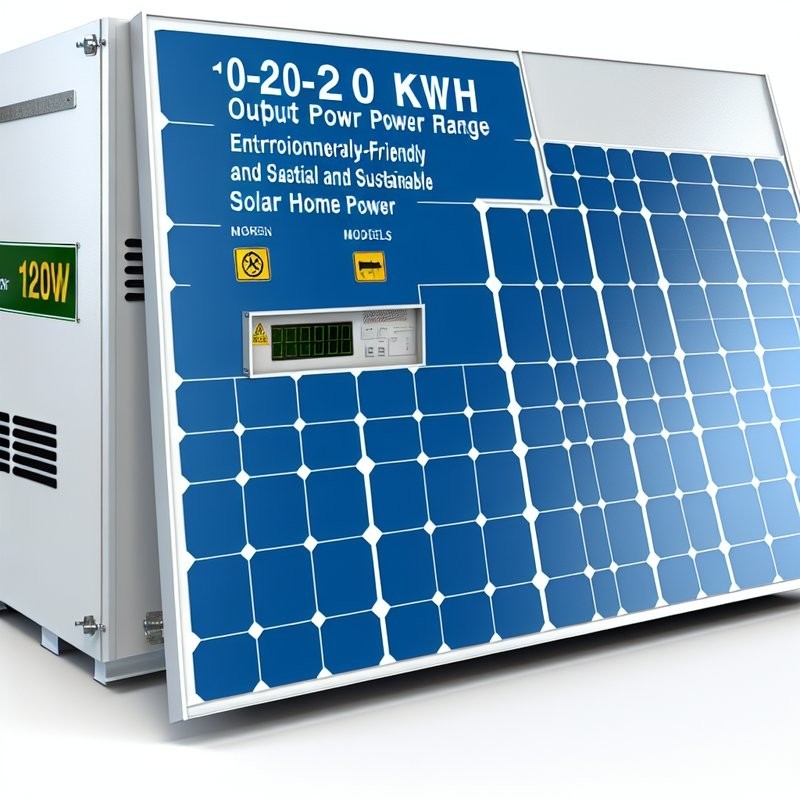 10-20 KWh Zakres mocy wyjściowej System paneli słonecznych przyjaznych środowisku dla przyjaznej środowisku i zrównoważonej energii słonecznej w domu