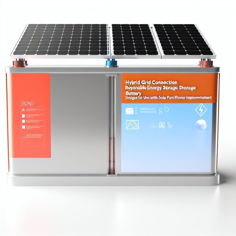 Hybrydowe połączenie z siecią energetyczną Akumulatory do przechowywania energii ze źródeł odnawialnych Wdrożenie źródła energii z paneli słonecznych