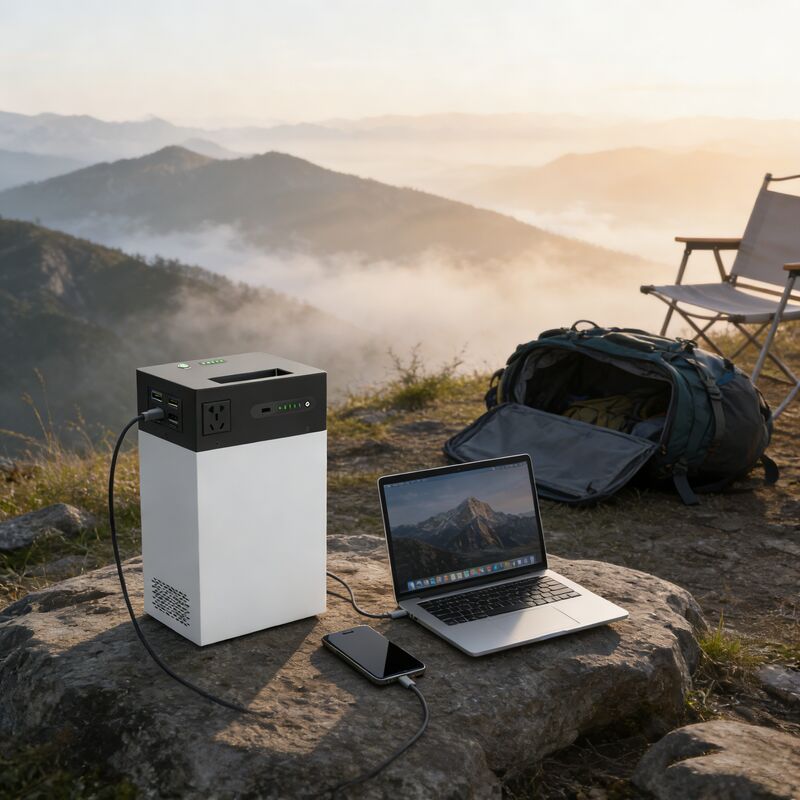 500W globalny system energii słonecznej z uniwersalnym napięciem 1004.8Wh przenośny ESS