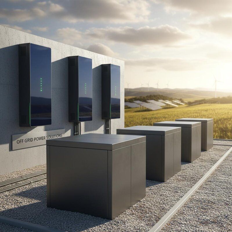 Opuszczenie sieci magazynowanie energii ze źródeł odnawialnych, montowane na ziemi układy zawieszone na ścianie zapewniające rozwiązania zapasowe i zrównoważone zarządzanie energią