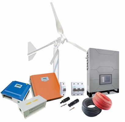 Płyty fotowoltaiczne 380VAC System energetyki wiatrowej 3 fazy magnes stały AC