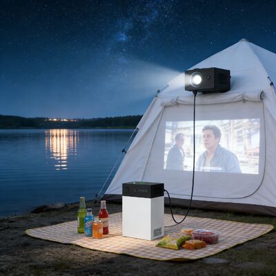 Kompletny, niezależny od sieci system energii słonecznej 500W/1004.8Wh z baterią litowo-żelazowo-fosforanową